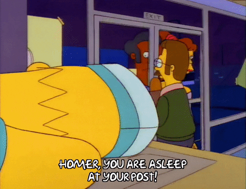 Season 3 Sleep GIF by The Simpsons
