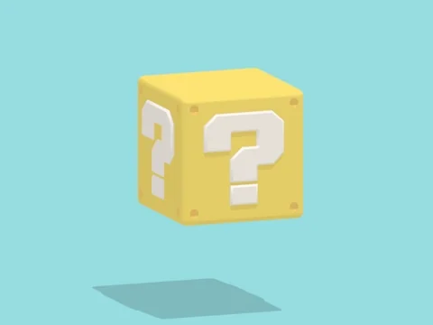 Question Mark Mario GIF