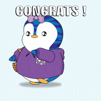 Celebrate Happy Birthday GIF by Pudgy Penguins