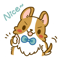Very Good Stickers GIF by Lazy Corgi