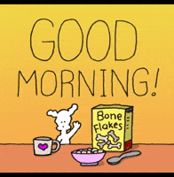 Good Morning Hello GIF by Chippy the Dog