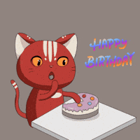 Happy Birthday Love GIF by Kitaro World