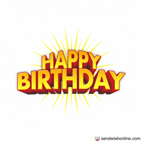 Happy Birthday Bday GIF by sendwishonline.com