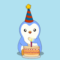Hungry Happy Birthday GIF by Pudgy Penguins