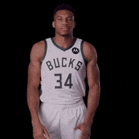 Giannis Antetokounmpo Sport GIF by Milwaukee Bucks