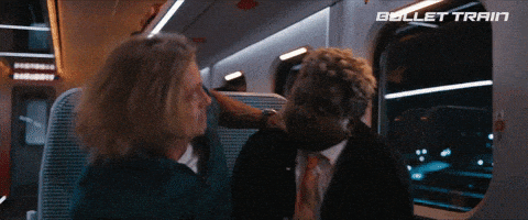 Brad Pitt Fight GIF by Bullet Train