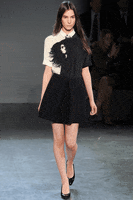 fall 2013 new york fashion week GIF by fashgif