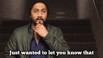 Let You Know GIF by Digital Pratik