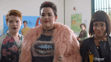 paramount network laughing GIF by Heathers