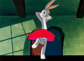 looney tunes happy dance GIF