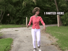 Fart Prancing GIF