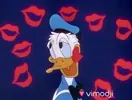 Valentine Kiss GIF by Vimodji via vimodji.com