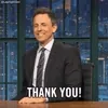 Seth Meyers Thank You GIF by Late Night with Seth Meyers via giphy.com