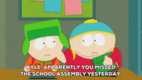 talking eric cartman GIF by South Park 