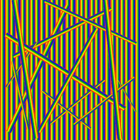 op art apparent motion GIF by Xenoself