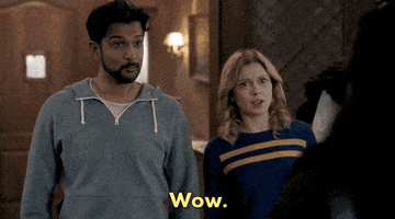 Blown Away Reaction GIF by CBS