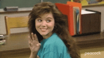 Saved By The Bell Hello GIF by PeacockTV