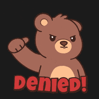 No Way Thumbs Down GIF by BEARISH