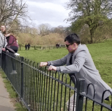 Giphy - Jumping Come Over GIF by Curious Pavel