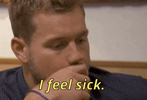 Giphy - Sick Episode 11 GIF by The Bachelor