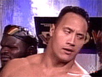 Giphy - The Rock Eye Roll GIF by WWE