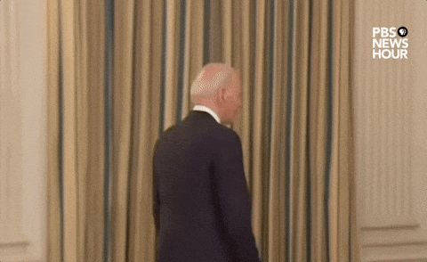 Giphy - Joe Biden Smile GIF by PBS News