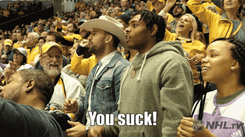 Giphy - you suck ice hockey GIF by NHL