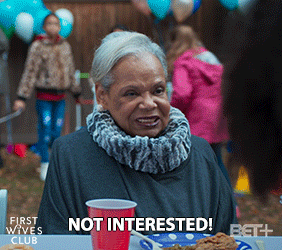 Giphy - Scared First Wives Club GIF by BET