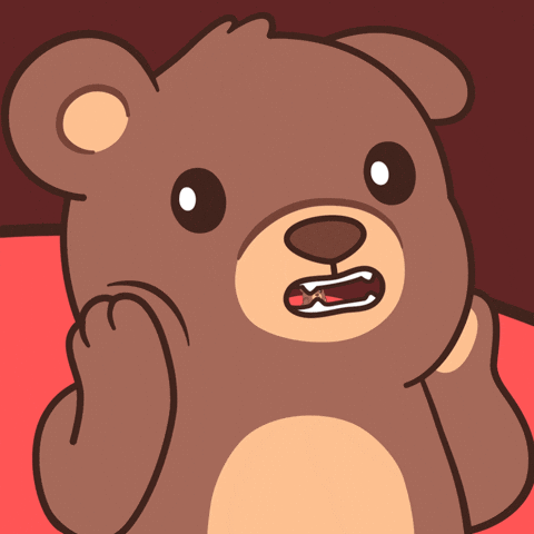 Giphy - Teddy Bear Wow GIF by BEARISH