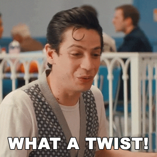 Giphy - Surprised Pink Ladies GIF by Paramount+