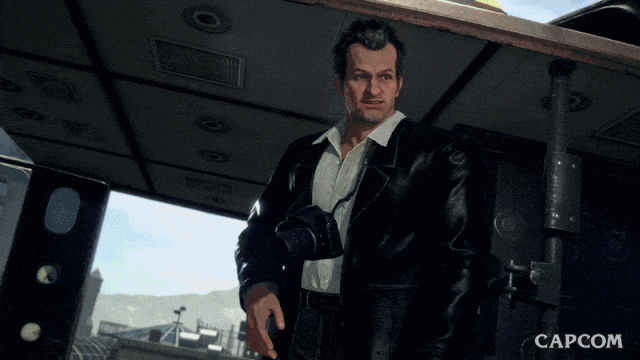 Giphy - Video Game Jump GIF by CAPCOM