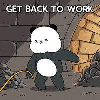 Work Whip GIF by Kanpai Pandas Work Whip GIF by Kanpai Pandas