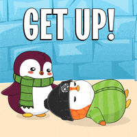 Good Morning GIF by Pudgy Penguins