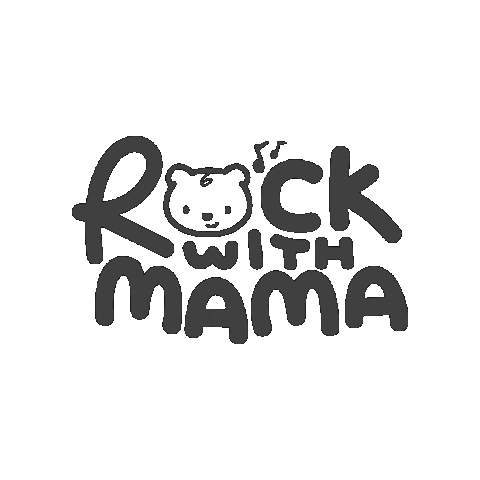Rock with Mama Sticker