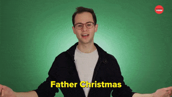 Father Christmas Santa GIF by BuzzFeed