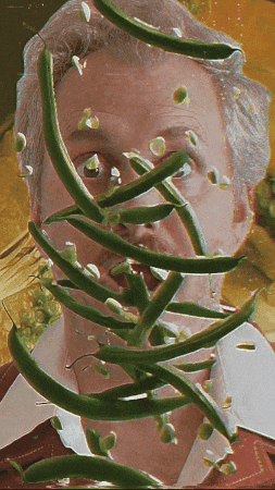 Green Beans 80S GIF by timmelideo