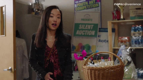 Andrea Bang Money GIF by Kim's Convenience - Find & Share on GIPHY
