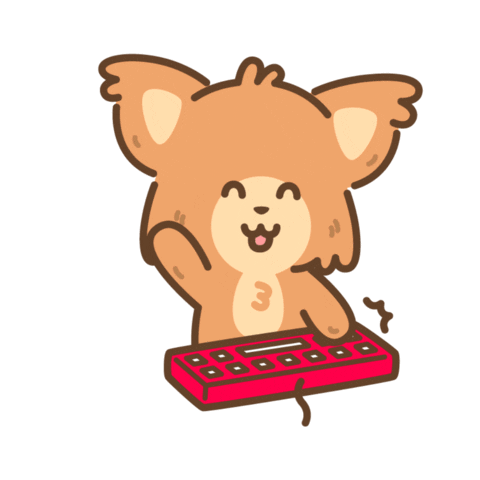 Happy Play Hard Sticker by やっほ Prickles!