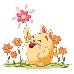 Flower Spring Sticker