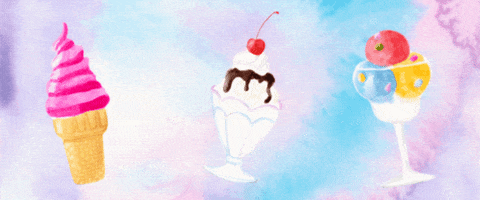 Hungry Ice Cream GIF by Color Snack Creative Studio
