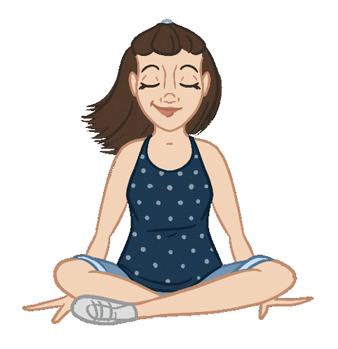 Meditation Sticker