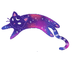 Sleepy Cat Sticker