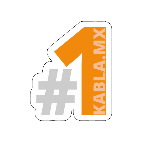 Numero Uno Sticker by Kabla Diagnósticos