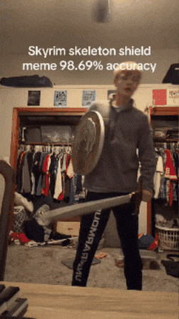 Skeleton Screaming GIF