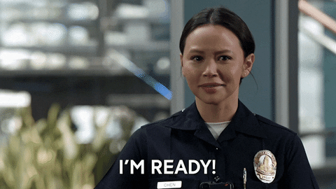 Im Ready The Rookie GIF by ABC Network - Find & Share on GIPHY