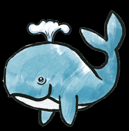 Ocean Whale GIF by Pizza Ranch