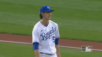 Major League Baseball Reaction GIF by Kansas City Royals