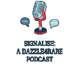 Podcast Sticker by Dazzle4Rare