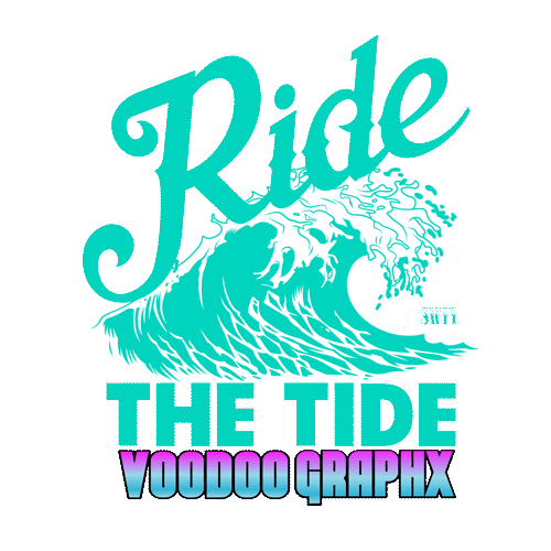 Ocean Voodoo Sticker by VoodooGraphx