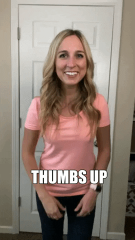 Way To Go Thumbs Up GIF by Fiscal Fitness Phoenix